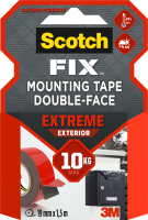 Supermocna zewnętrzna taśma mocująca Scotch-Fix™ 19 mm x 1,5 m
